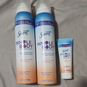 Whole Body Deodorant Spray - Peach & Vanilla Blossom